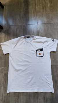 Burberry t-shirt L nowy, biały.