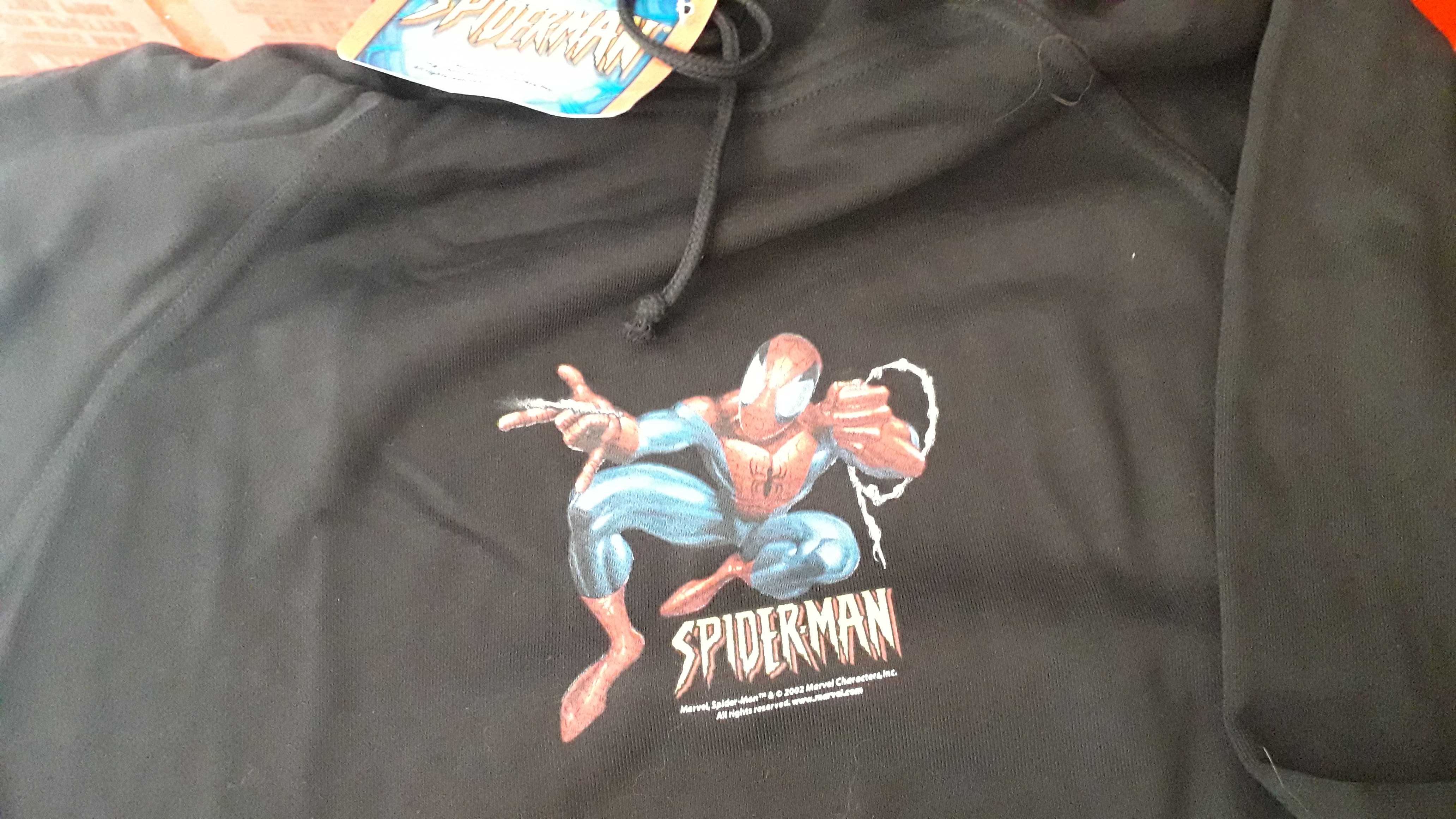 Camisola com capuz SpiderMan ( Homem Aranha ) Tamanho S cor preta