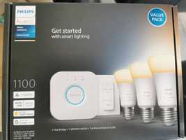 Zestaw kit e27 philips hue White ambiance