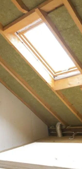 Ocieplenie I Wykończenie poddaszy. Wełna mineralna , skalna . Płyty GK