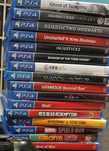 Zestaw gier PS4.