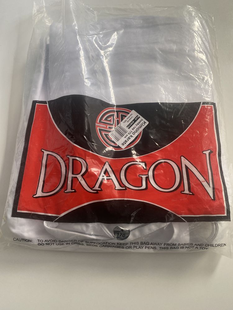 Kimono Karate marki DRAGON - 170cm NOWE