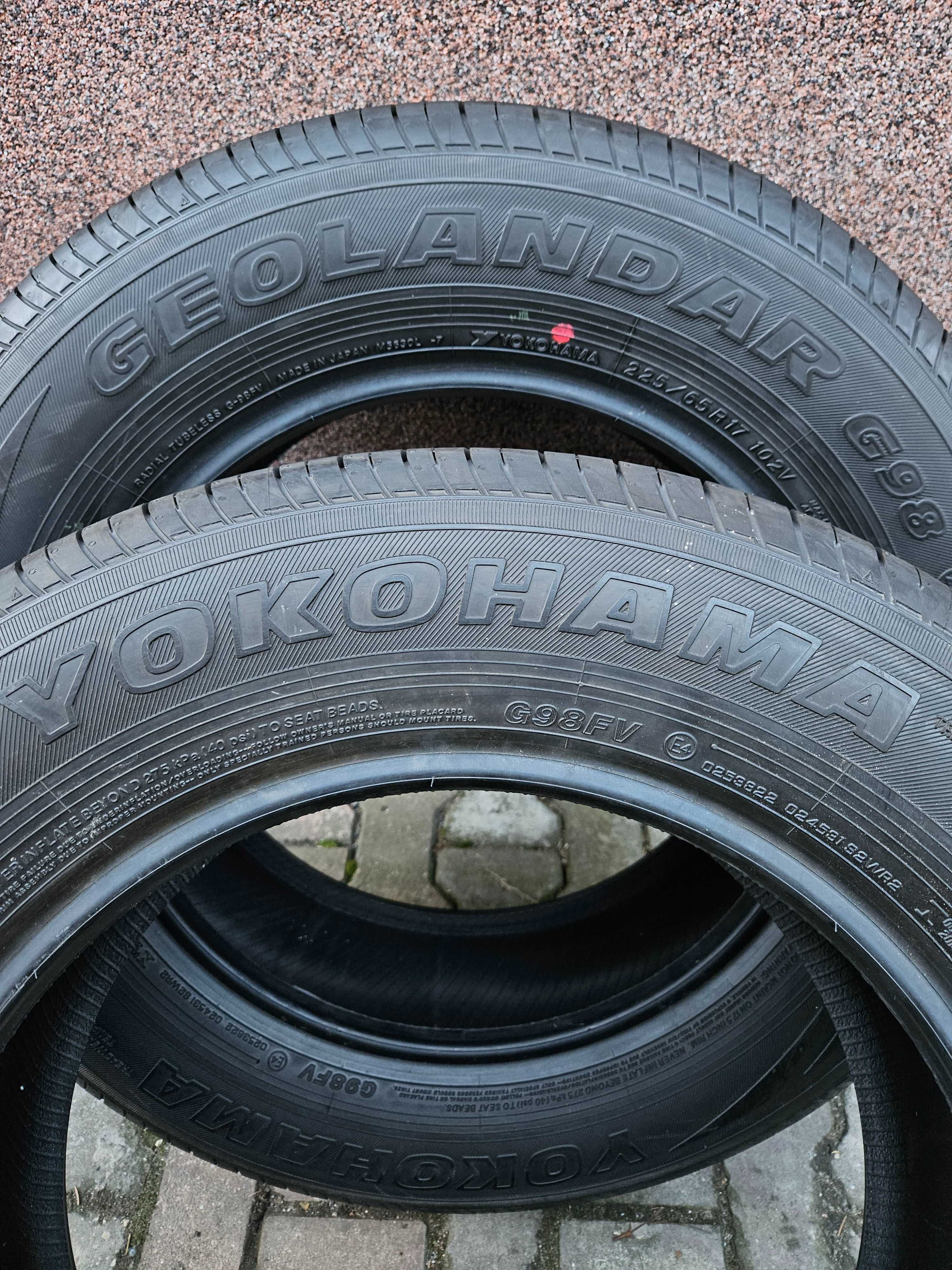 225/65R17 yokohama geolandar G98