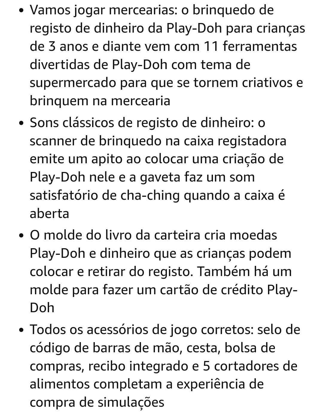 Conjunto caixa registadora Play-Doh