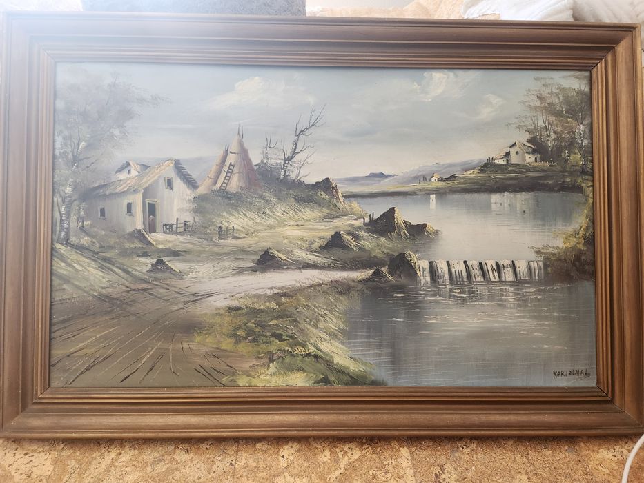 Quadro de karvalhal