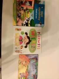 Książeczki dla dzieci - zestaw 3 sztuk