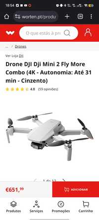 Dji mini 2 fly more combo