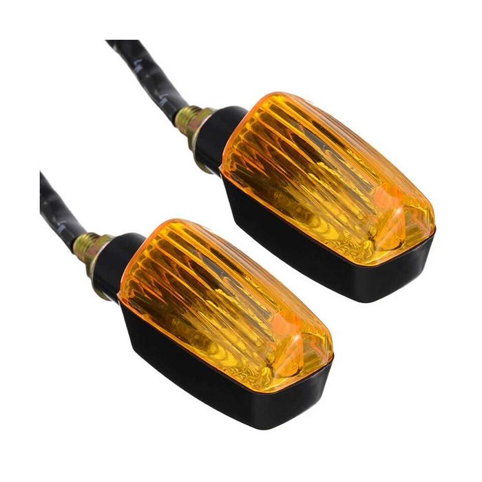 Piscas 12V - Par universal âmbar