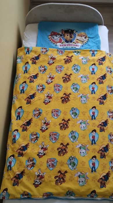 Pościel i kołdra Psi Patrol dziecięca medyczna dla dzieci 3 elementy