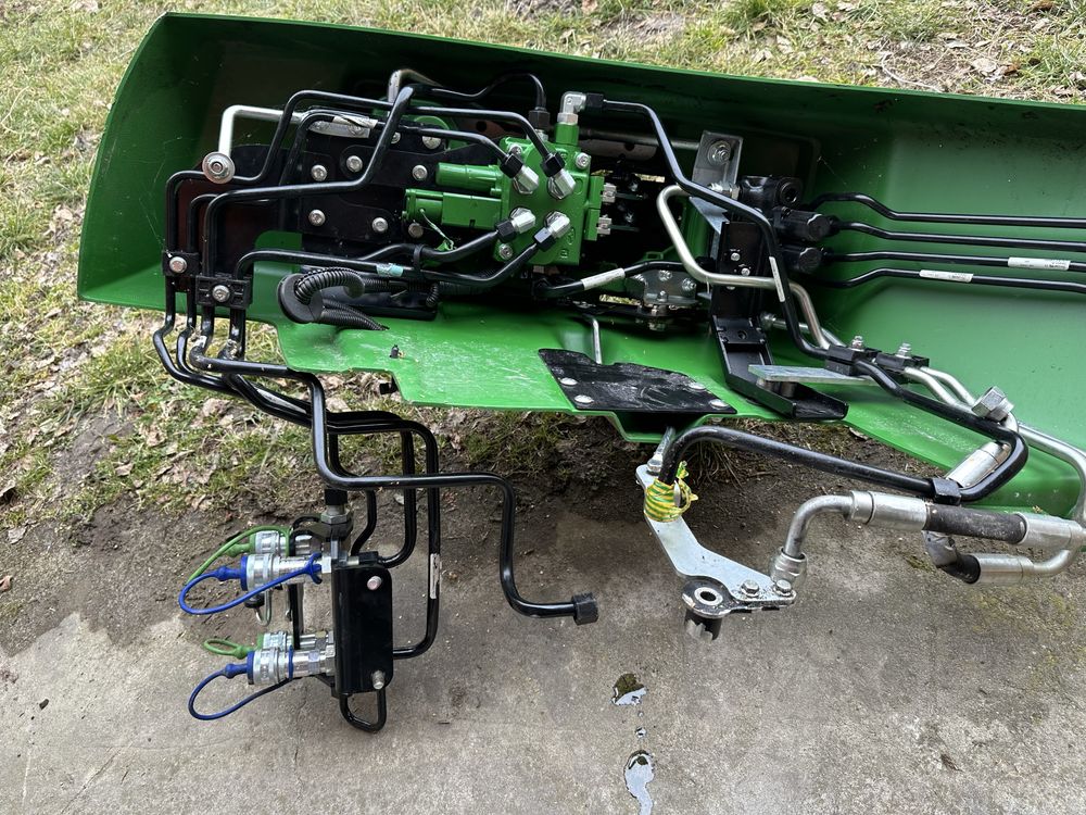 Blotniki john deere pompa instalacja hydrauliczna przewody zlacza