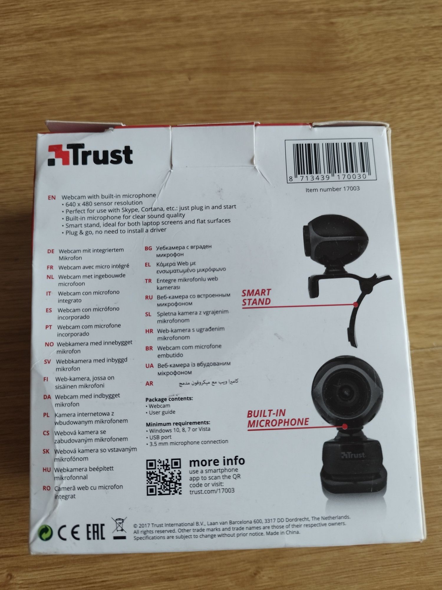 Kamera internetowa webcam trust