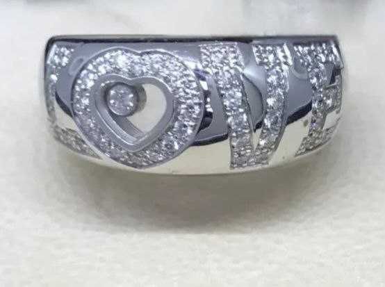 Chopard кольцо серьги 18к 750 проба Оригинал