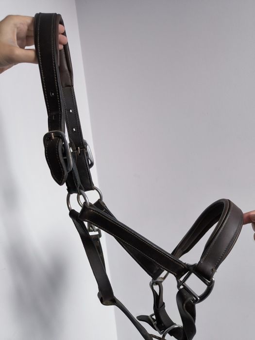 Kantar skórzany Claridge house cob brązowy