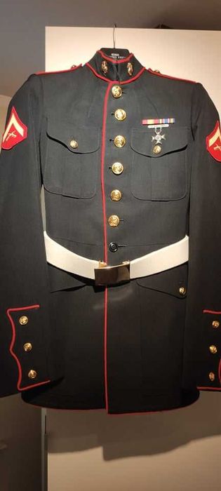 Mundur USMC Marines Dress Blues Galowy Komplet