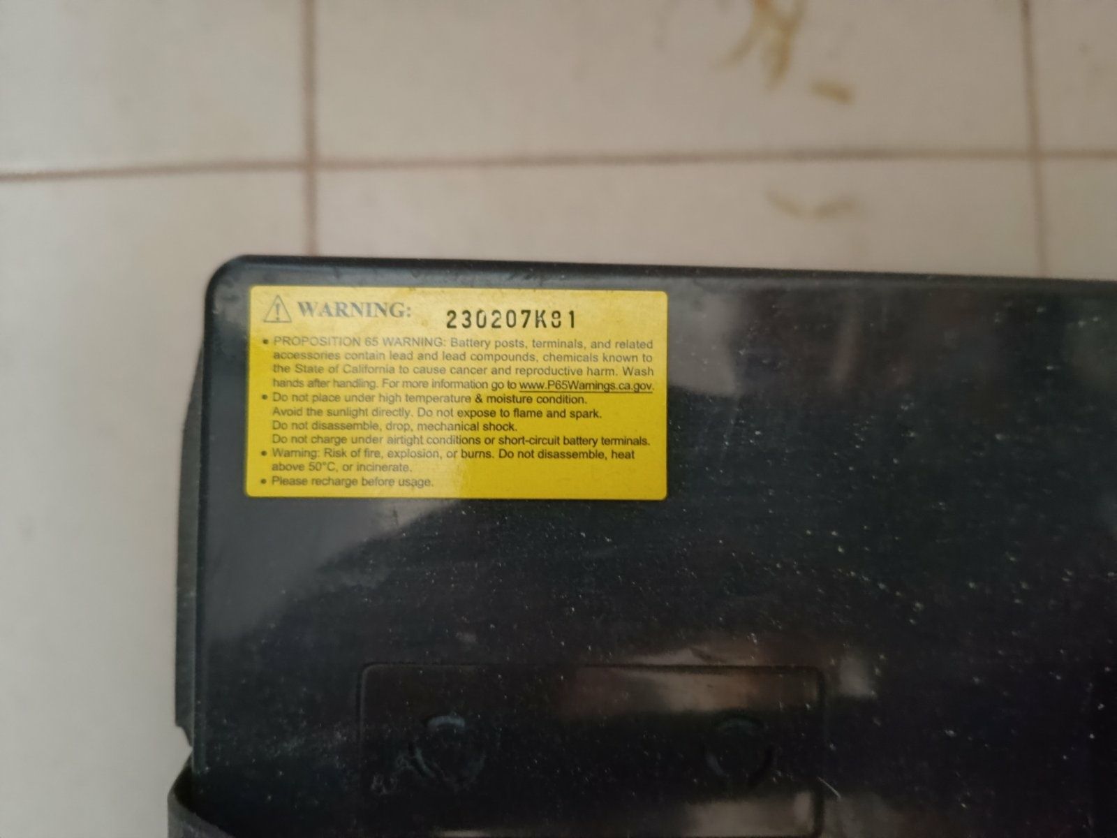 Акумулятор CSB 12 V 100 Ah для бесперебійника тип AGM