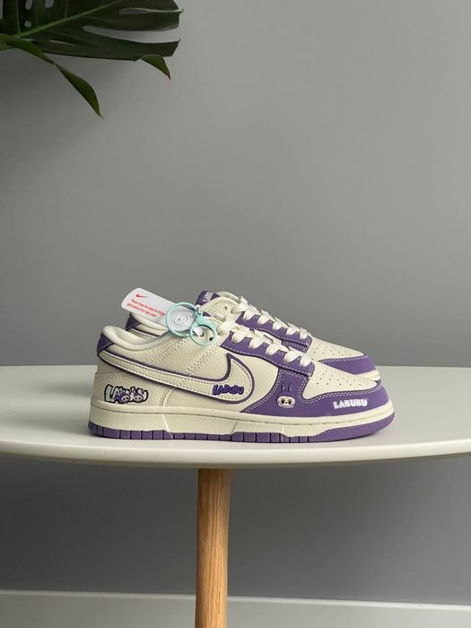 НОВИНКА! Labubu x Nike SB Dunk Low Purple, лабубу
