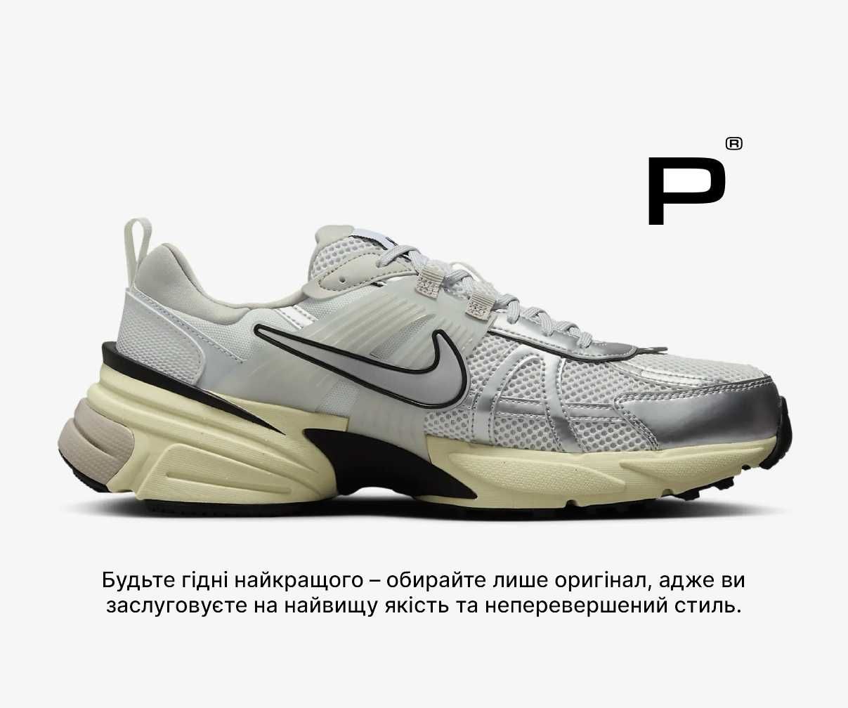 ОРИГІНАЛ 100% Кросівки Nike V2K Run 'Metallic Silver'