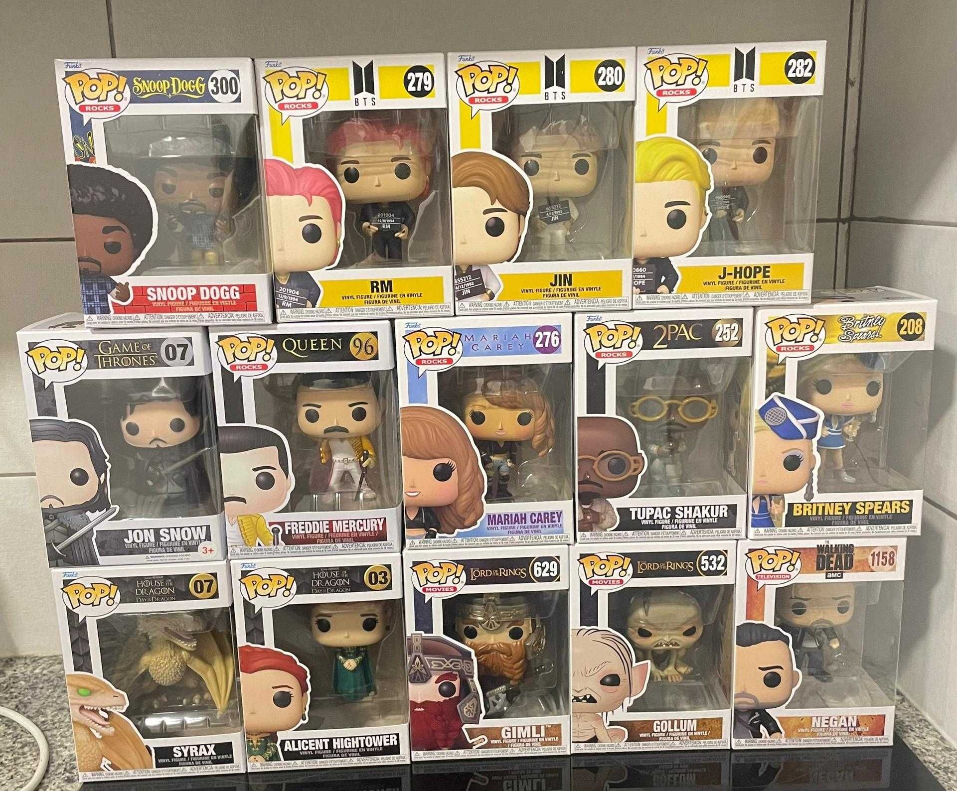 Pop Figures Funko Várias coleções -  NBA, Stranger Things, H Potter..