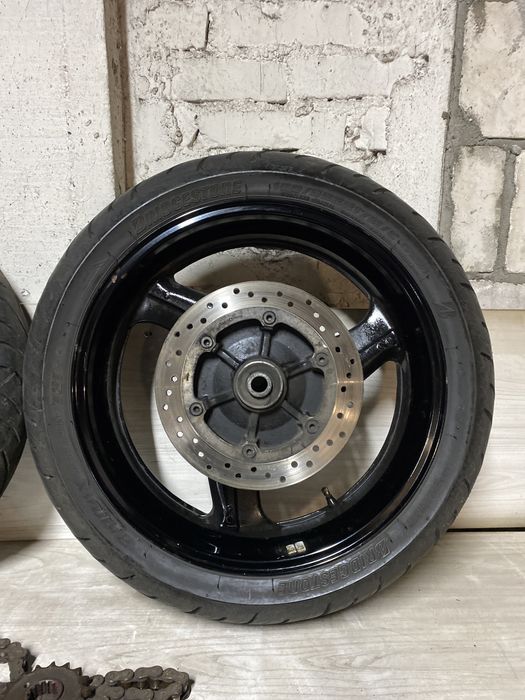 Honda X11 CB1100 Koło Tył Tarcza Opona Zebatki naped Brigestone T31
