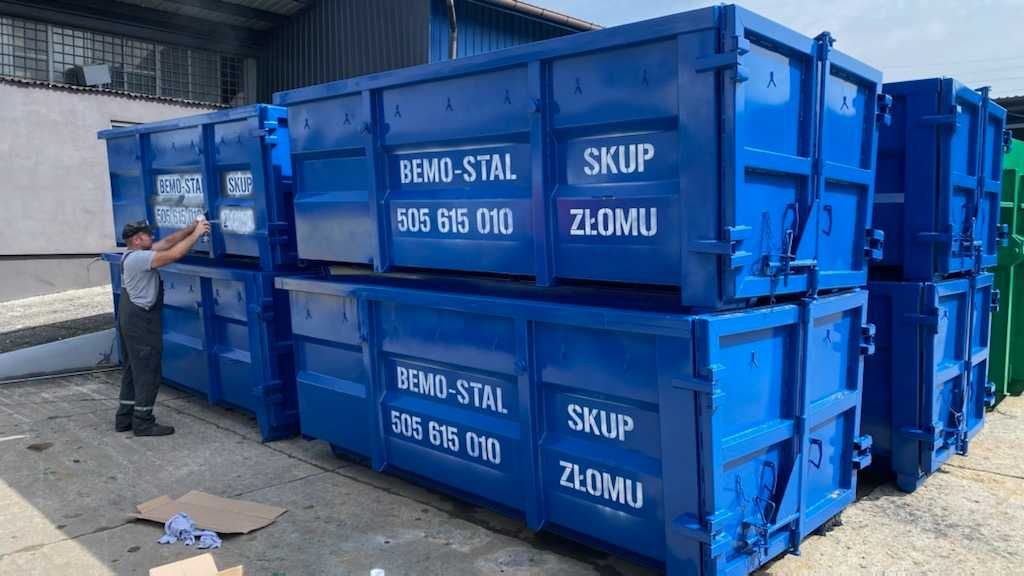 KP 7 hakowy kontener na odpady KP 36 40