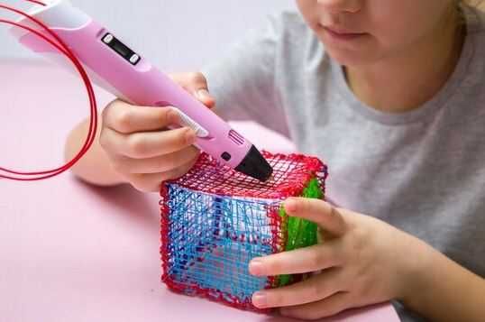 Długopis 3D dla dziecka PEN różowy