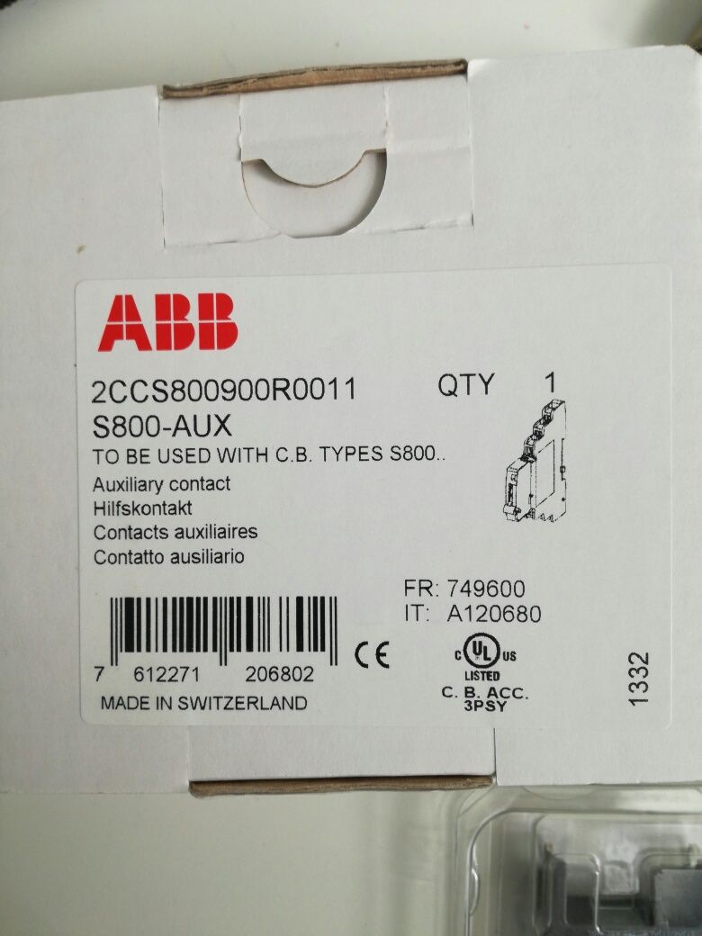 Bezpiecznik automat ABB C80