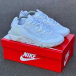 Мужские кроссовки Nike React Vision White&Gold Premium. 40-45