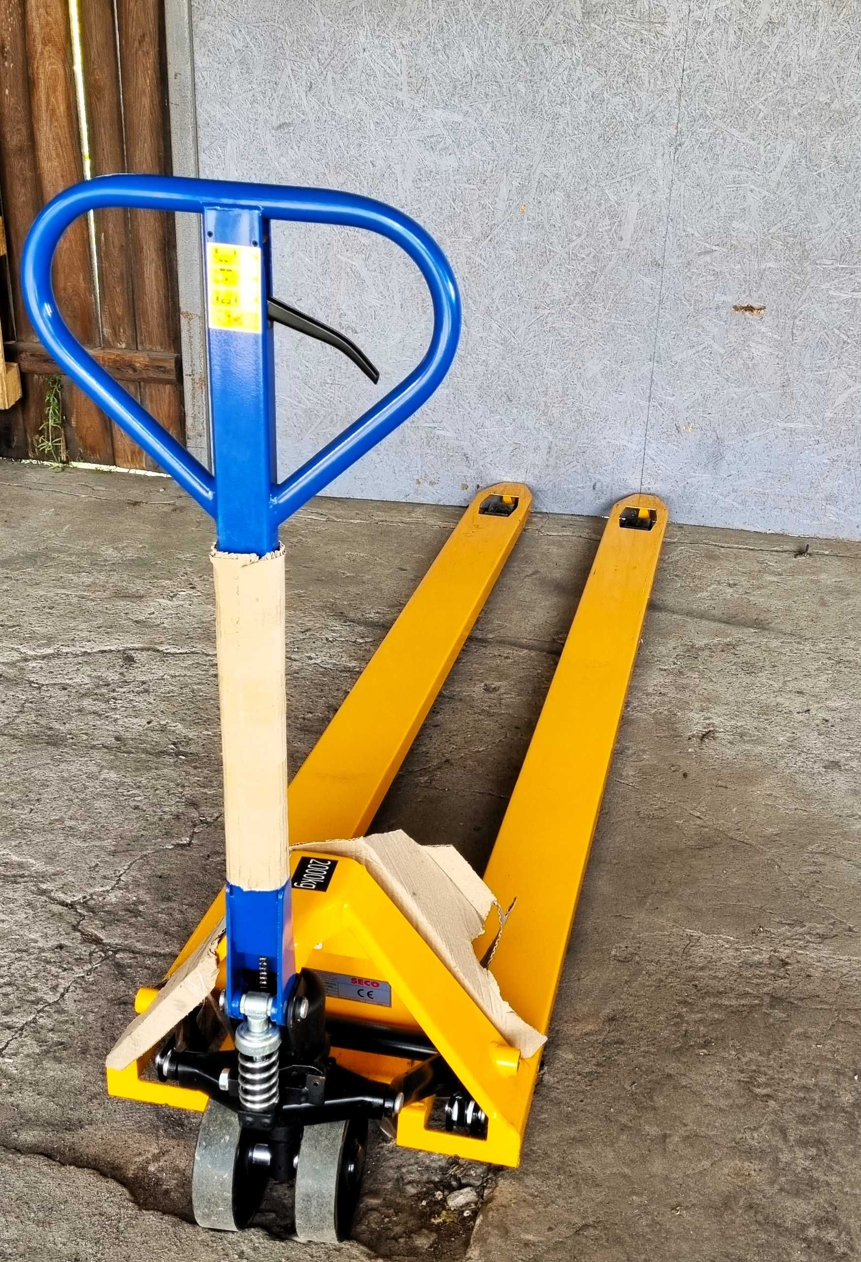 Wózek widłowy ręczny, paleciak 2500 mm