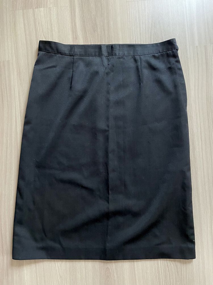 Spódnica czarna klasyczna elegancka XL