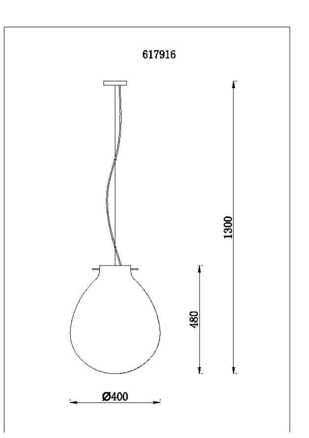 Lampa wisząca KARWEI Gota