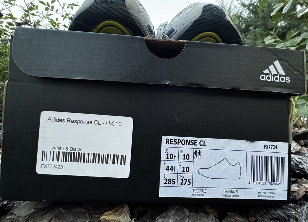 Adidas Response CL. Grey Solar Lime  FX7724