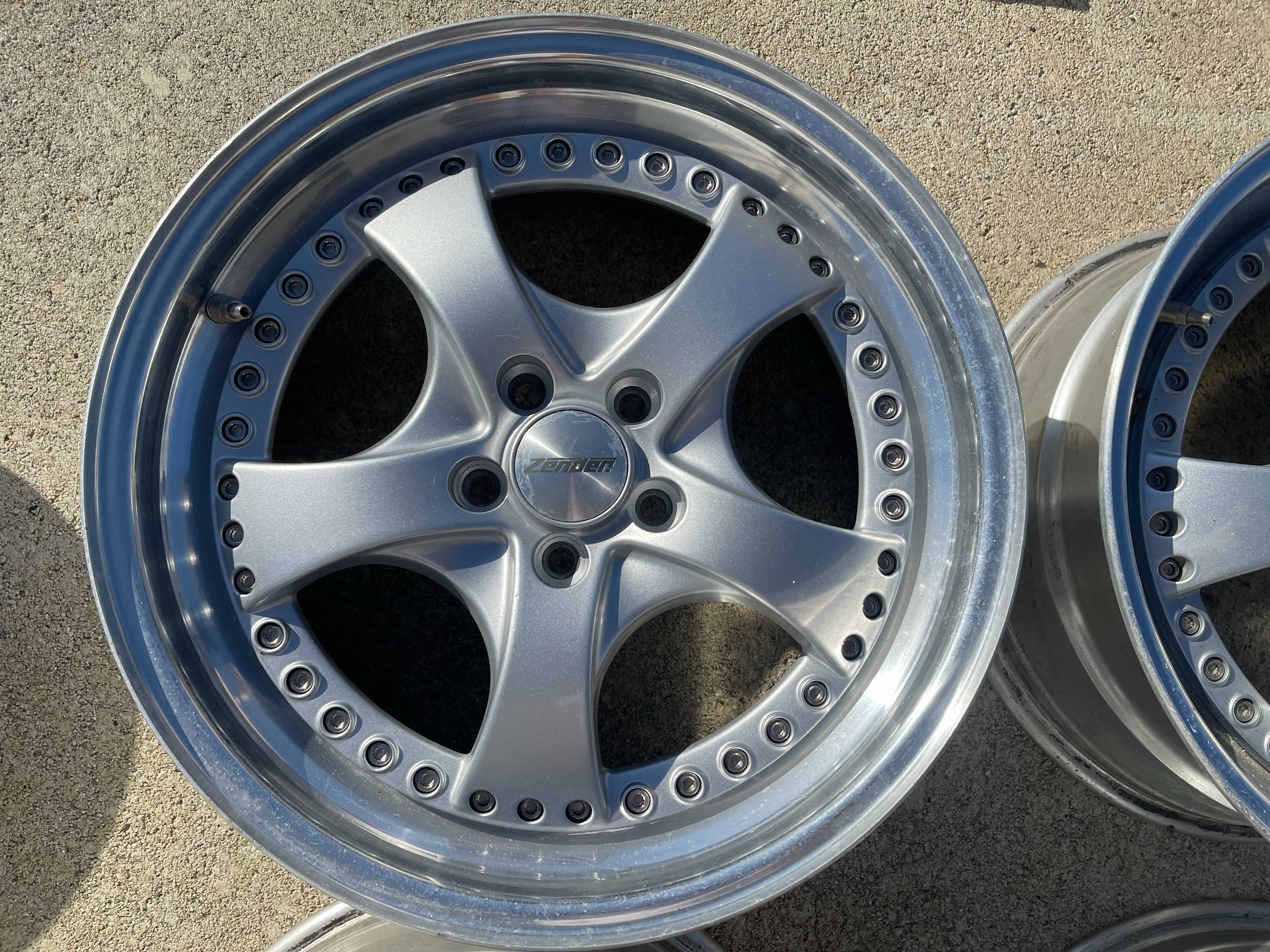 4 Jantes Zender Tripartidas Abas polida 17 5x100
