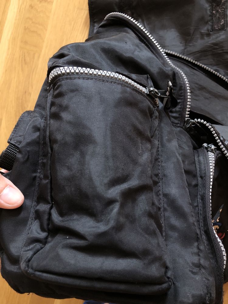 Рюкзак портфель шкільний наплічник чорний рюгзаг