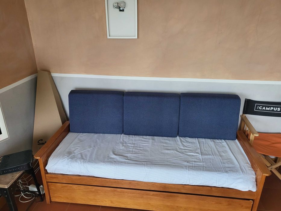 Sofá cama com beliche em óptimo estado