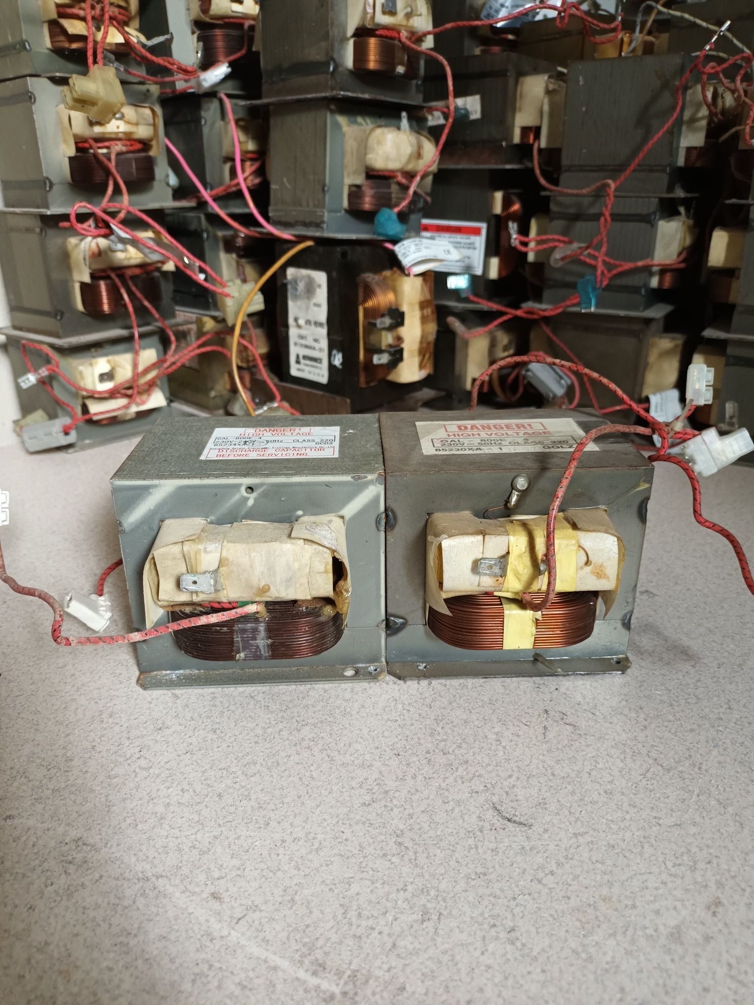 Transformator GAL-800E -4 800W 2 sztuki mikrofalówka zgrzewarka