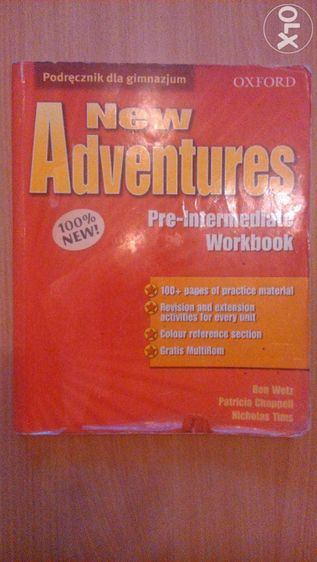 New Adventures Pre-intermediate podręcznik + ćwiczenia + CD gimnazjum