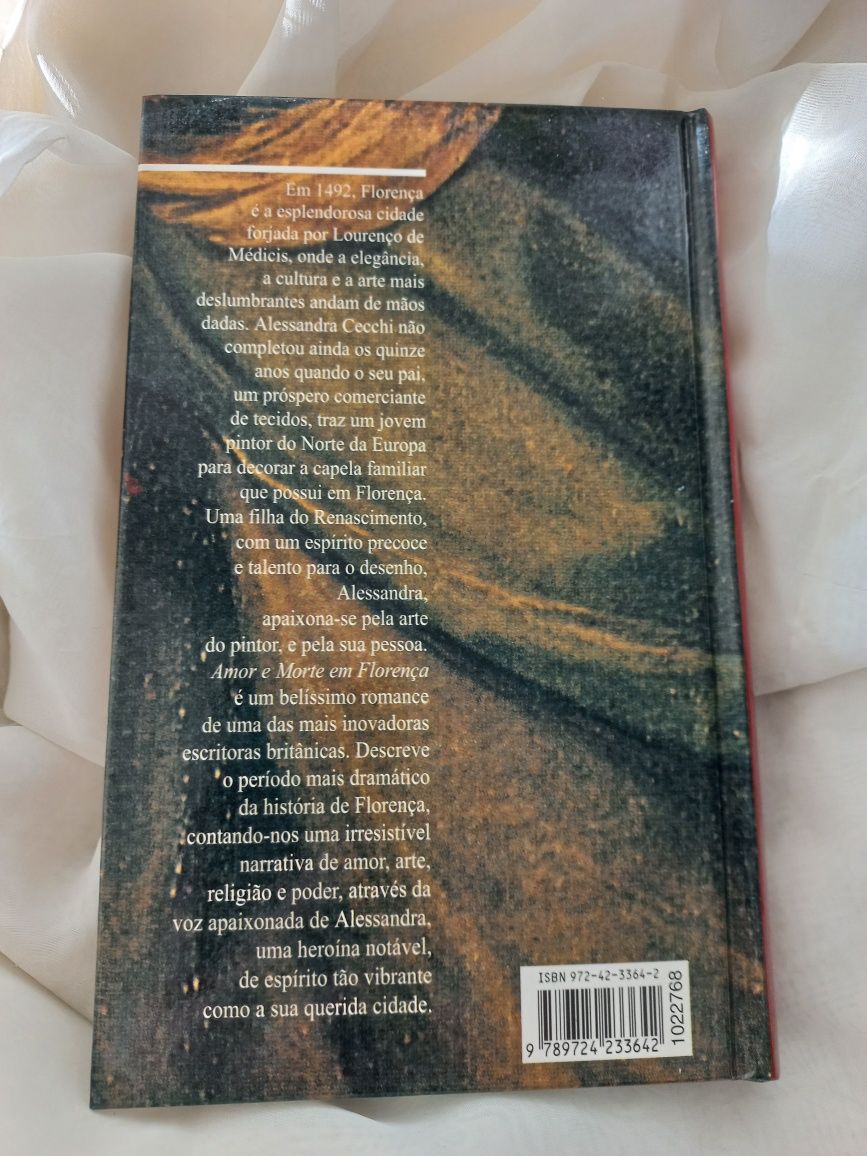 Livro novo "Amor e Morte em Florença "