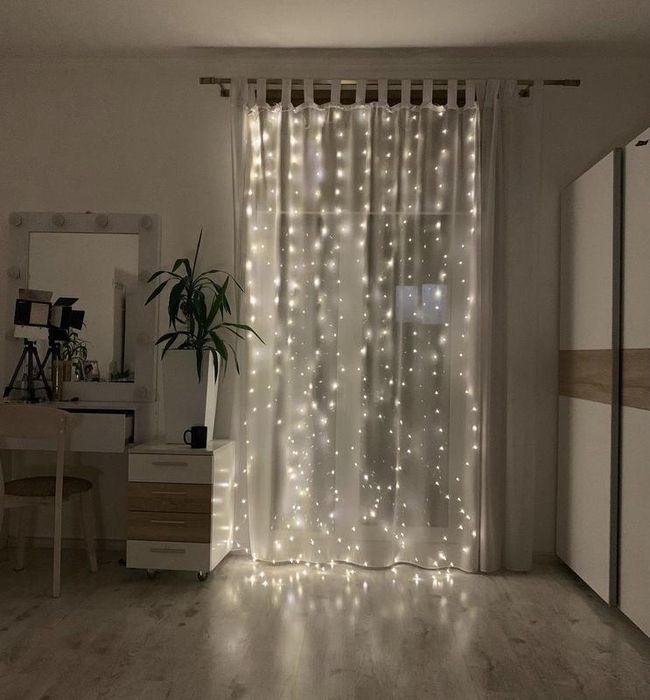 Гірлянда гірлянда штора роса крапельки гирлянда