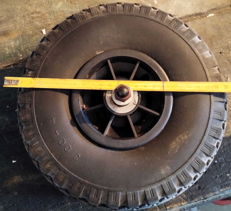 Roda Carrinho Mão Multiusos 25Cm