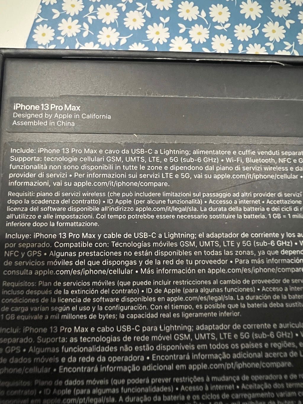 iPhone 13 Pro Max - vendo ou troco por Android