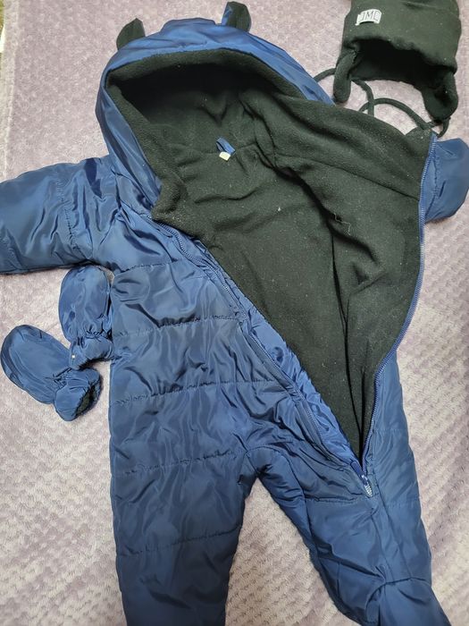 Дитячий зимовий теплий комбінезон