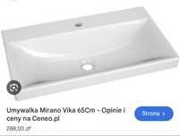 Sprzedam nową umywalke biala ceramiczna