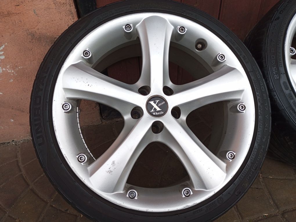 Alu 17" 5x100 ET 35 VW Seat Opel Honda Reno