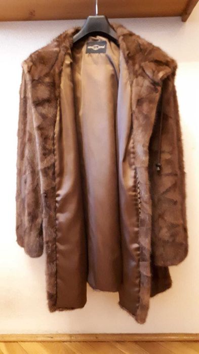 Prawdziwe futro z norek. IDEAŁ Polska produkcja! r.M