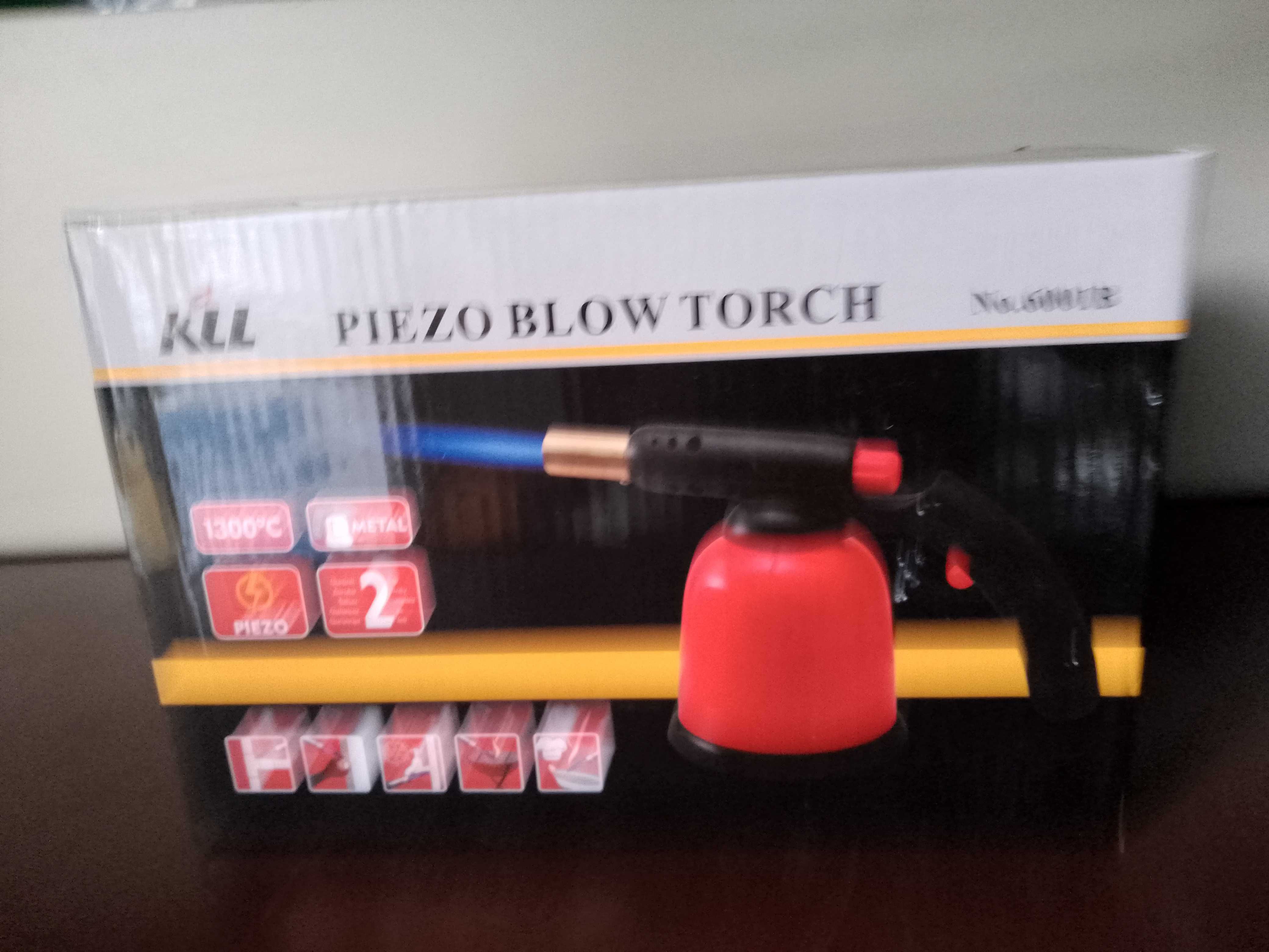 Lutlampa palnik lampa do lutowania gazowa GAZOWA + GAZ NABÓJ nowa 190g