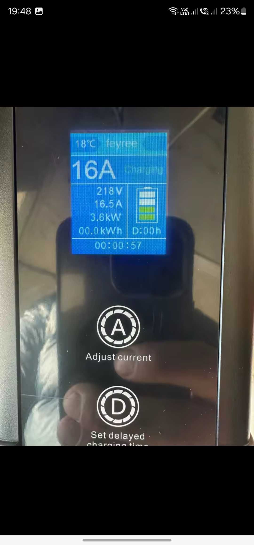 Зарядка‼️Feyree 16А Type1 / Type2 / GB/T перех для электромобиля Tesla