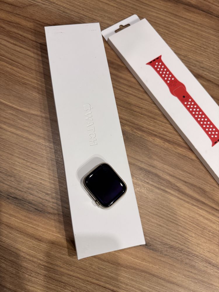 Apple Watch 7 cellural GPS złoty 45mm