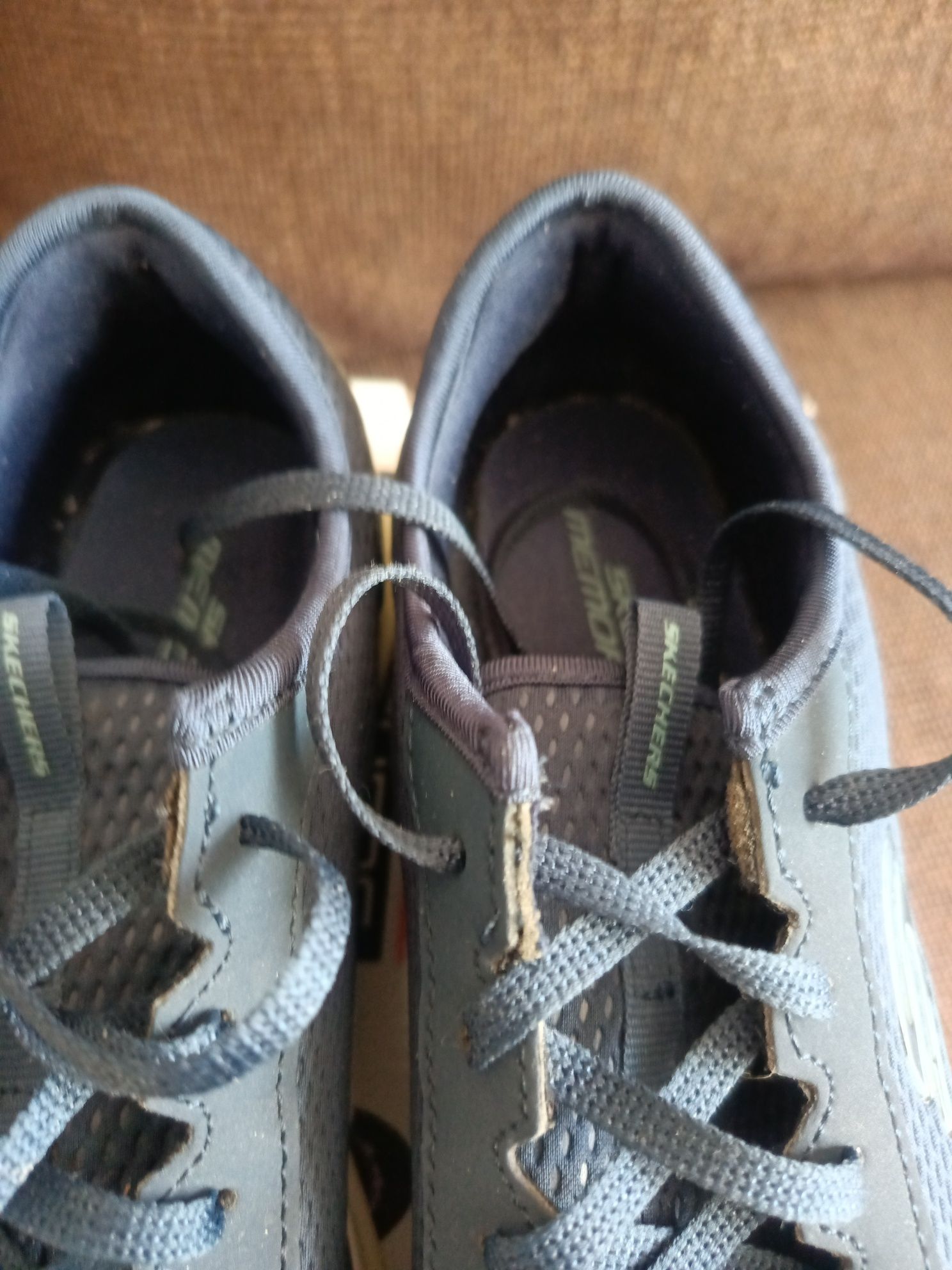Buty sneakersy Skechers Memory foam 38 granatowe