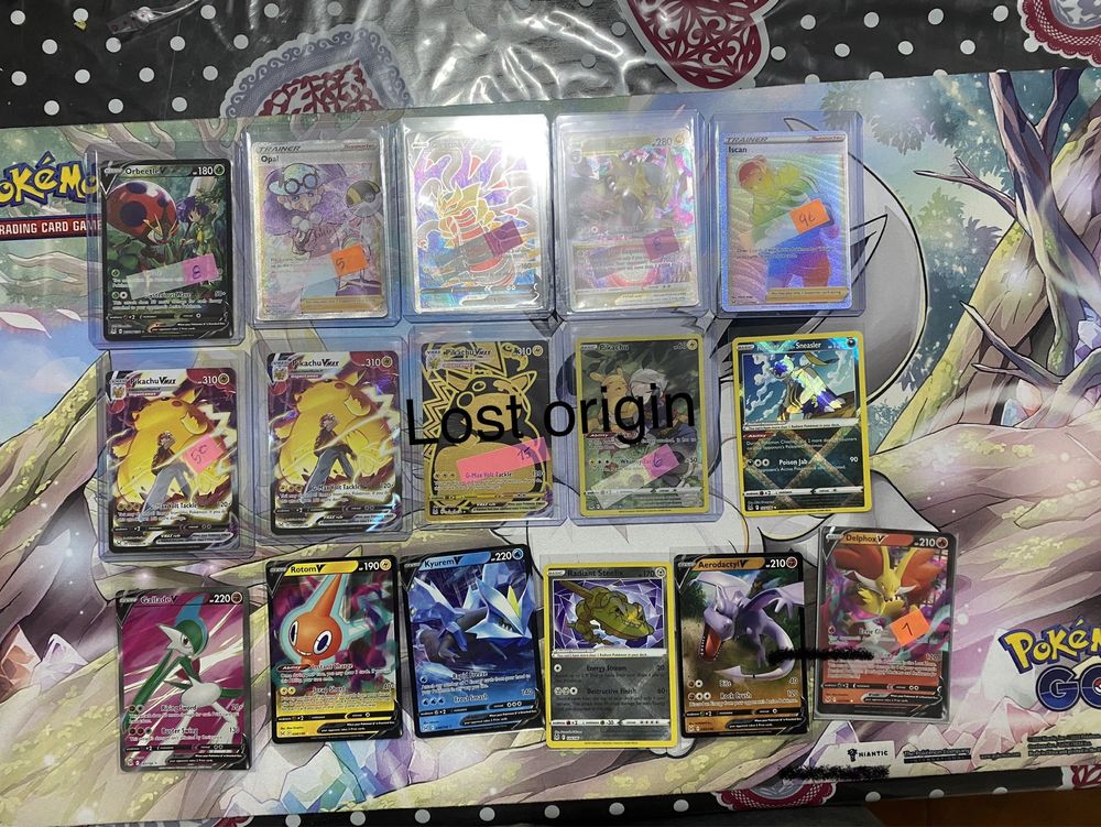 Cartas Pokémon hits