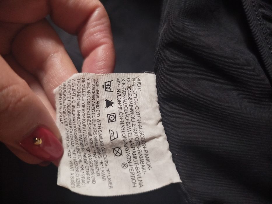 Kurtka przeciwdeszczowa wiatrówka Levis' Levi Strauss &COczarna